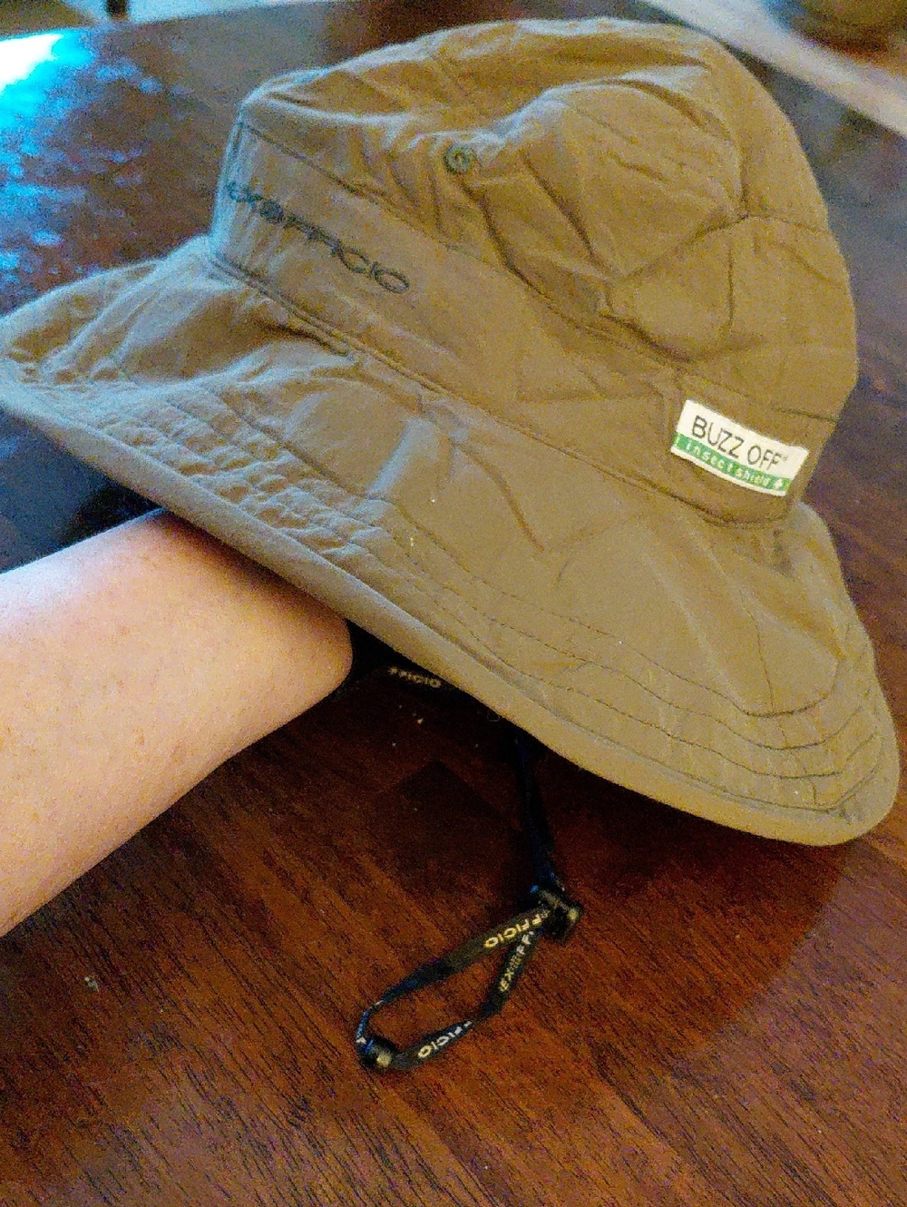 Exofficio Olive Green Buzz Off Bucket Hat